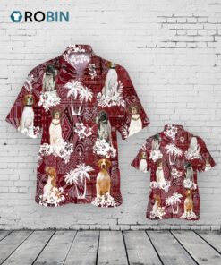 English Pointer Hawaiian Shirt, Pet Hawaii Shirt, Dog Lover Gifts