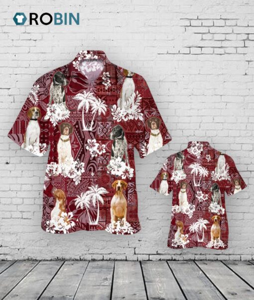 English Pointer Hawaiian Shirt, Pet Hawaii Shirt, Dog Lover Gifts