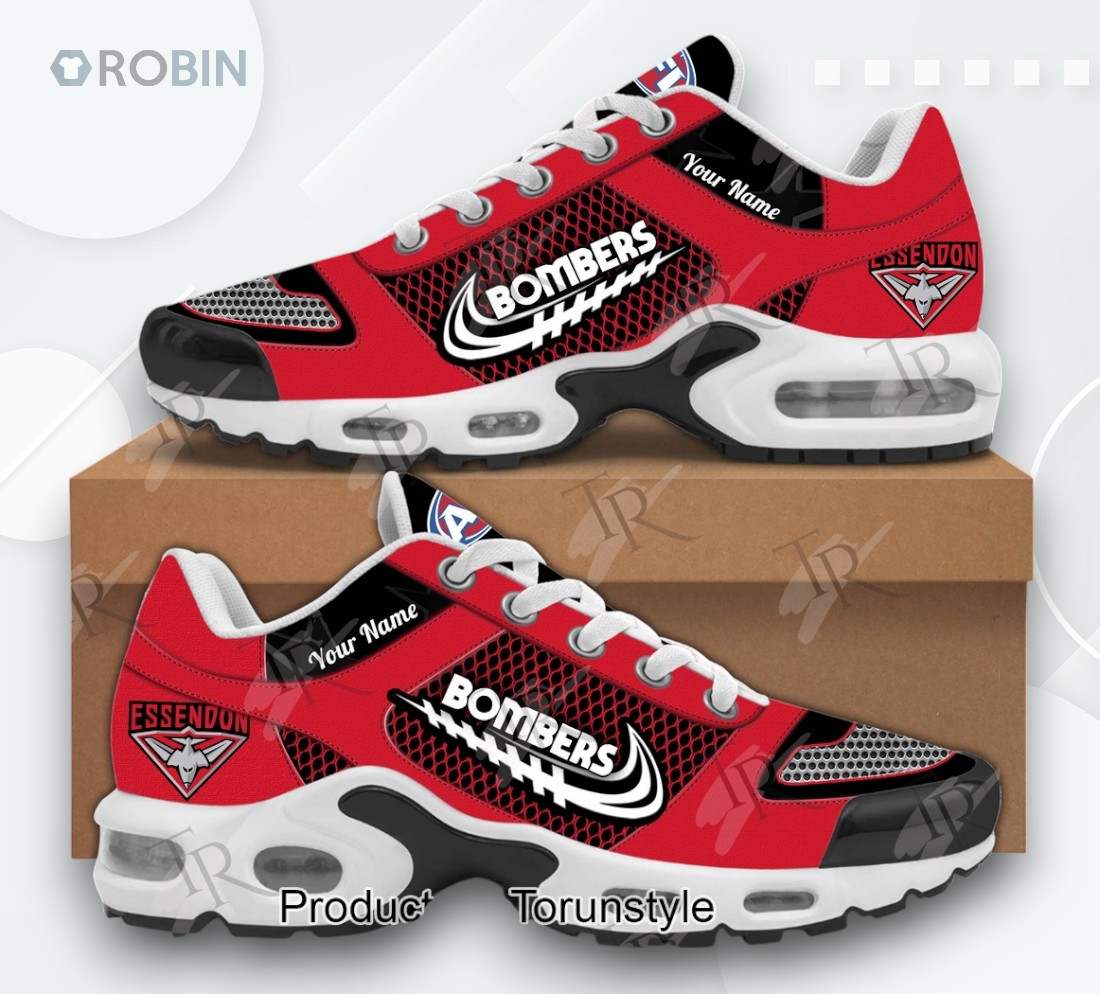 Essendon Bombers 2025 Custom Name Limited Edition Sneaker Air Cushion Essendon Bombers 2025 Custom Name Limited Edition Sneaker Air Cushion