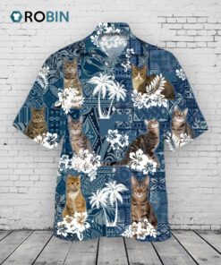 European Shorthair Hawaiian Shirt For Man And Woman, To Cat Lover, Cat Hawaiian Shirts