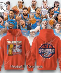 Finals Champions 2025 Oklahoma City Thunder New Special Edition Hoodie   Orange