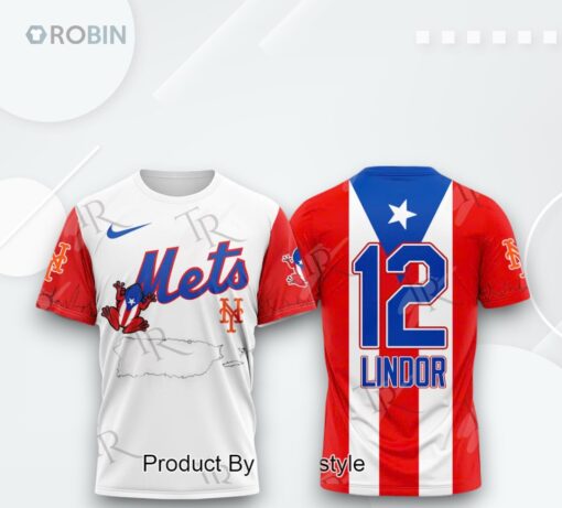 Francisco Lindor X New York Mets 2025 3D Printed Shirt (Hoodie, Shirt, Sweatshirt)