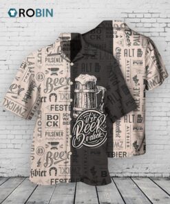 Funny Beer Hawaiian Shirt Men Women It Is Beer O’clock