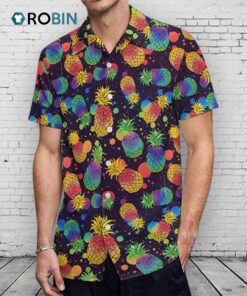 Gay Hawaiian Shirts, Lesbian Hawaiian Shirt, Rainbow Hawaii Shirt For Lgbtq, Pride Gift For Gaymer