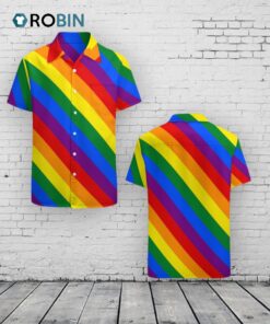 Gay Pride Hawaiian Shirt, Lgbt Rainbow Gay Pride Flag Hawaiian Vintage Hawaii Beach Shirts Gay Pride Hawaiian Shirt, Lgbt Rainbow Gay Pride Flag Hawaiian Vintage Hawaii Beach Shirts
