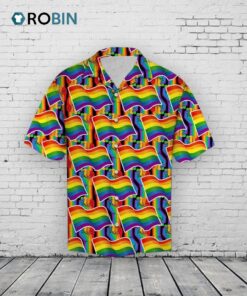 Gay Pride LGBT Hawaiian Shirt, Gift For Couple Gay 3D Shirt Gay Pride LGBT Hawaiian Shirt, Gift For Couple Gay 3D Shirt