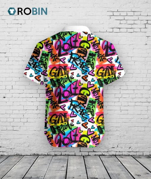 Gay Proud 3D Shirt, Lgbt Pride Design Hawaiian Shirt