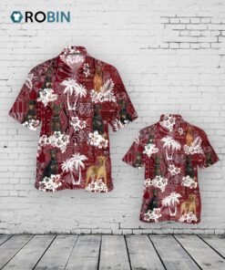 German Pinscher Hawaiian Shirt, Dog Hawaii Shirt Summer Short Sleeve