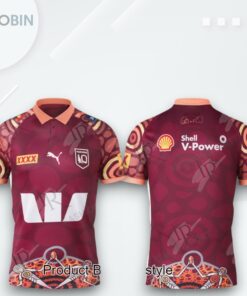 Go Queensland Maroons 2025 Special Edition Polo Shirt