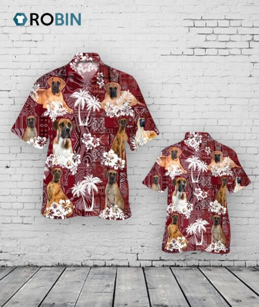 Great Dane 3 Hawaiian Shirt, Hawaiian Shirt For Dog Lovers