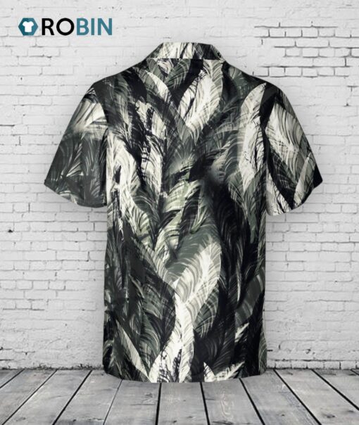 Hawaiian Camp Collar Short Sleeve Button Down Shirt Tropical