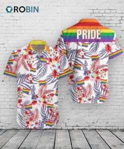 Hawaiian LGBT Shirt, Vivid Pride LGBT Bluebonnet Design Hawaiian Shirt Hawaiian LGBT Shirt, Vivid Pride LGBT Bluebonnet Design Hawaiian Shirt