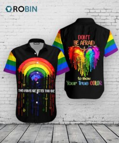 Hawaiian Pride Shirt, Two Moms Are Better Than One, Gift For Lesbian Mom, Rainbow Hawaiian Shirt