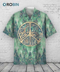 Hippie Flower Hawaiian Shirt, Colorful Hippie Floral Hawaii Beach Shirt, Summer Aloha Beach Shirts