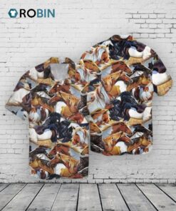 Horse Hawaiian Shirts, 3D Full Printed Hawaii Aloha Beach Shirts With Horse, Gift To Horse Lover