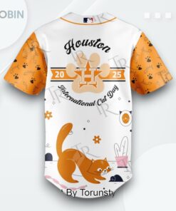 Houston Astros X 2025 International Cat Day Limited Edition Baseball Jersey Houston Astros X 2025 International Cat Day Limited Edition Baseball Jersey