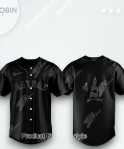 Houston Astros X Back In Black 2025 Limited Edition Baseball Jersey Houston Astros X Back In Black 2025 Limited Edition Baseball Jersey