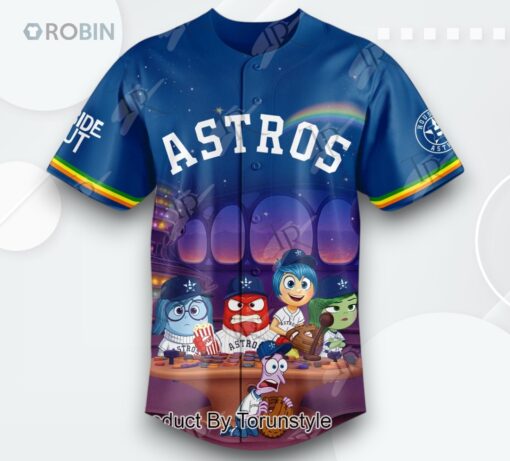 Houston Astros X Inside Out 2025 Limited Edition Baseball Jersey