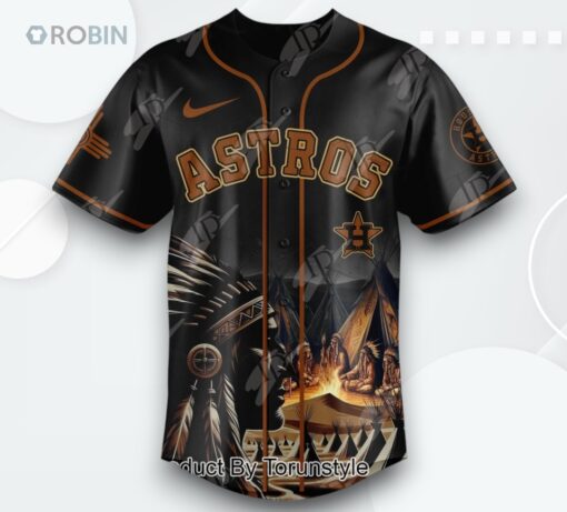 Houston Astros X Native American Heritage Month Special Edition Baseball Jersey