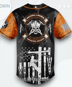 Houston Astros X National Lineman Appreciation Day 2025 Limited Edition Baseball Jersey Houston Astros X National Lineman Appreciation Day 2025 Limited Edition Baseball Jersey