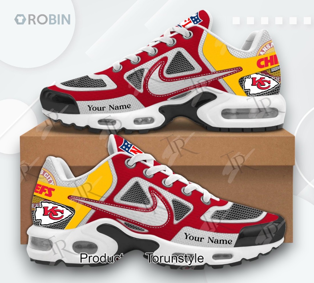 Kansas City Chiefs New 2025 Limited Edition Custom Name Sneaker Air Cushion Kansas City Chiefs New 2025 Limited Edition Custom Name Sneaker Air Cushion