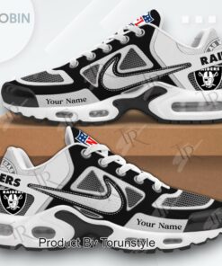 Las Vegas Raiders New 2025 Limited Edition Custom Name Sneaker Air Cushion