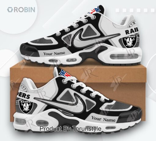Las Vegas Raiders New 2025 Limited Edition Custom Name Sneaker Air Cushion