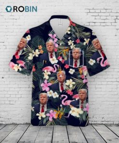 Let’s Go On Vacation With Trump   US Election Unisex Tropical Hawaiian Aloha Shirt   Summer Vacation Gift For Trump Supporters Let’s Go On Vacation With Trump   US Election Unisex Tropical Hawaiian Aloha Shirt   Summer Vacation Gift For Trump Supporters
