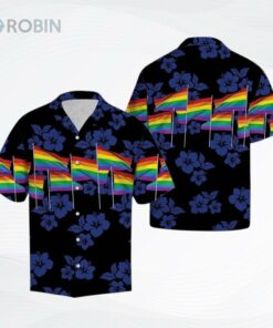 Lgbt Flag T Shirt, Hawaiian Shirt For Lesbian Gay