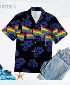 Lgbt Flag T Shirt, Hawaiian Shirt For Lesbian Gay Lgbt Flag T Shirt, Hawaiian Shirt For Lesbian Gay