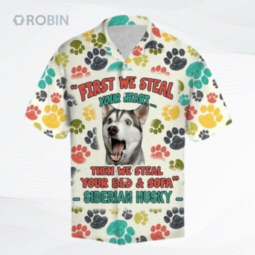 Lgbt Happy Dogs Pride Month Unisex Hawaiian Shirt, Pride Dog Hawaiian Shirt