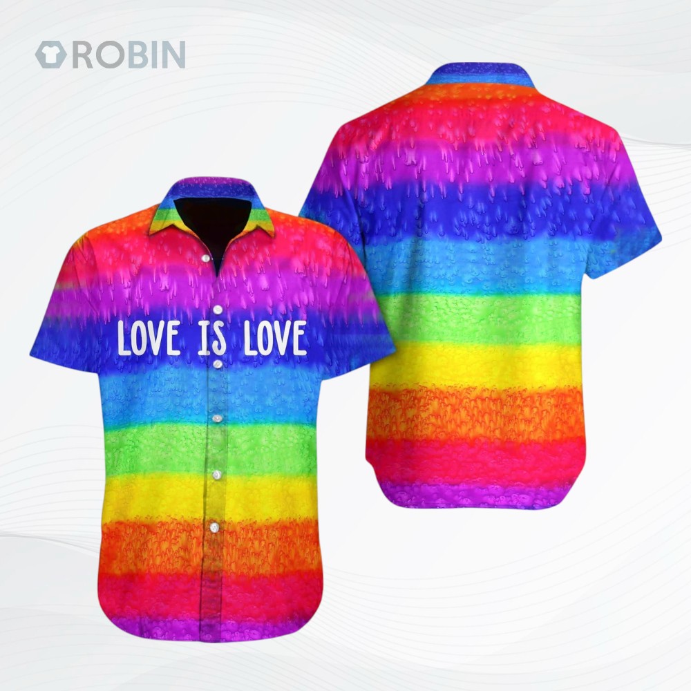Lgbt Love Is Love Hawaiian Shirt, Hawaiian Shirt For Couple Gaymer, Gift To Couple Lesbian Lgbt Love Is Love Hawaiian Shirt, Hawaiian Shirt For Couple Gaymer, Gift To Couple Lesbian