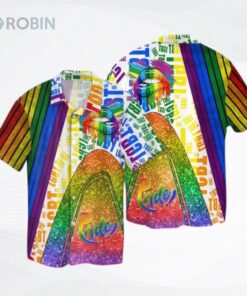 Lgbt Pride Lips Hawaiian Shirt, Rainbow Lips Hawaiian Shirt, Pride Lips Hawaiian Shirt Lgbt Pride Lips Hawaiian Shirt, Rainbow Lips Hawaiian Shirt, Pride Lips Hawaiian Shirt