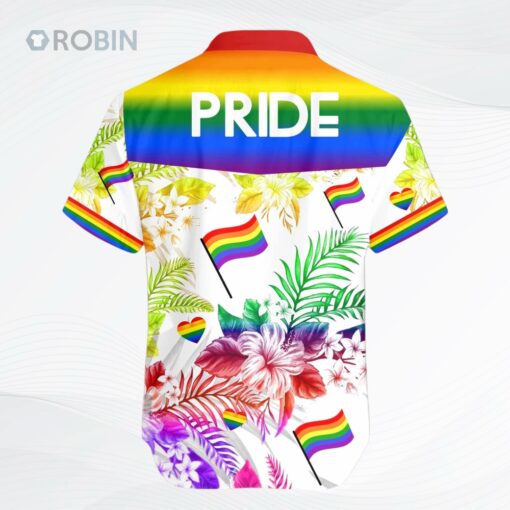 Lgbt Pride Love Is Love Vivid Design Hawaiian Shirt