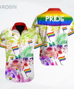 Lgbt Pride Love Is Love Vivid Design Hawaiian Shirt Lgbt Pride Love Is Love Vivid Design Hawaiian Shirt