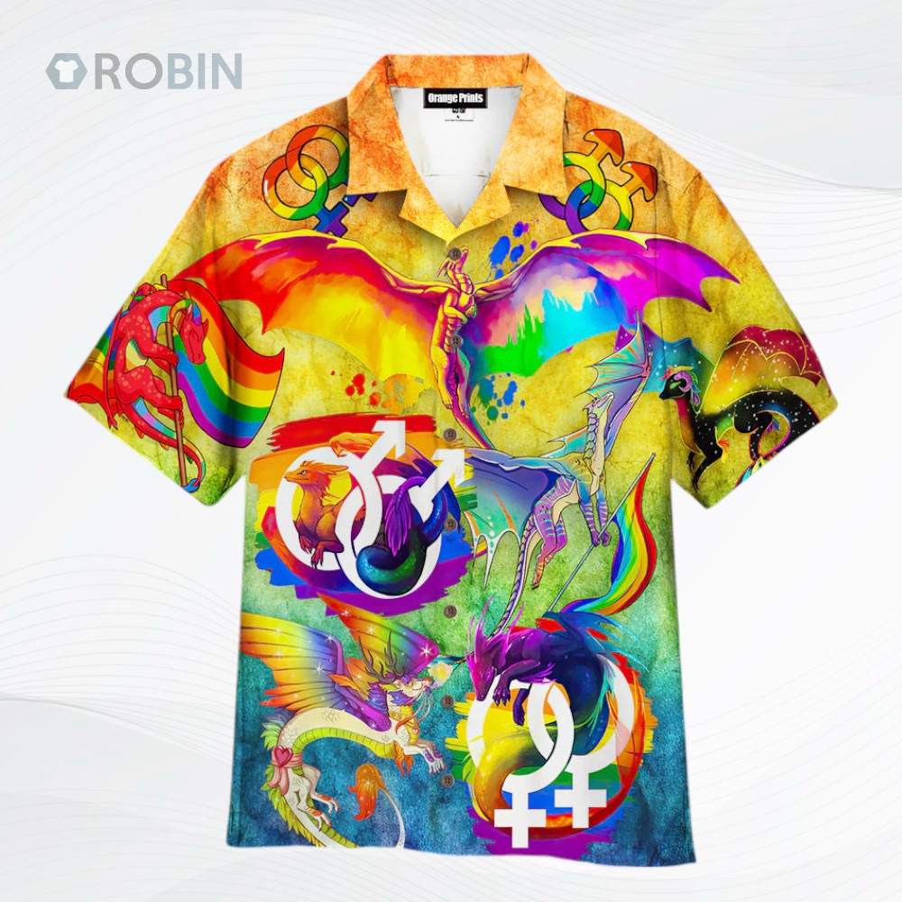 Lgbt Pride Rise From Your Ashes Hawaiian Shirt, Pride Month Hawaiian Shirt For Gaymer And Lesbian Lgbt Pride Rise From Your Ashes Hawaiian Shirt, Pride Month Hawaiian Shirt For Gaymer And Lesbian