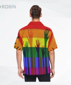 Lgbt Rainbow Flag Men’S Hawaiian Shirt, Pride Ally Hawaii Shirt, Ally Pride Hawaiian 3D Shirt Lgbt Rainbow Flag Men’S Hawaiian Shirt, Pride Ally Hawaii Shirt, Ally Pride Hawaiian 3D Shirt