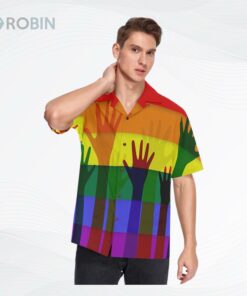Lgbt Rainbow Flag Men’S Hawaiian Shirt, Pride Ally Hawaii Shirt, Ally Pride Hawaiian 3D Shirt Lgbt Rainbow Flag Men’S Hawaiian Shirt, Pride Ally Hawaii Shirt, Ally Pride Hawaiian 3D Shirt
