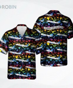 Lgbtq+ Pride Hawaiian Shirt, Let Your True Colors Fly, Heart United Airlines Boeing Hawaiian 3D Shirt Lgbtq+ Pride Hawaiian Shirt, Let Your True Colors Fly, Heart United Airlines Boeing Hawaiian 3D Shirt