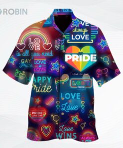 Love Has No Gender Tropical Background Design Hawaiian Shirt Love Has No Gender Tropical Background Design Hawaiian Shirt