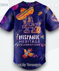 Los Angeles Dodgers X 2025 National Hispanic Heritage Month Limited Edition Baseball Jersey
