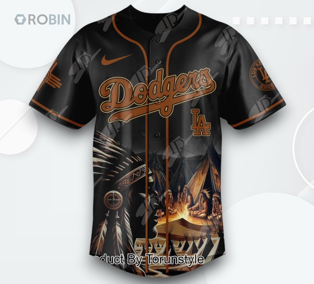 Los Angeles Dodgers X Native American Heritage Month Special Edition Baseball Jersey Los Angeles Dodgers X Native American Heritage Month Special Edition Baseball Jersey