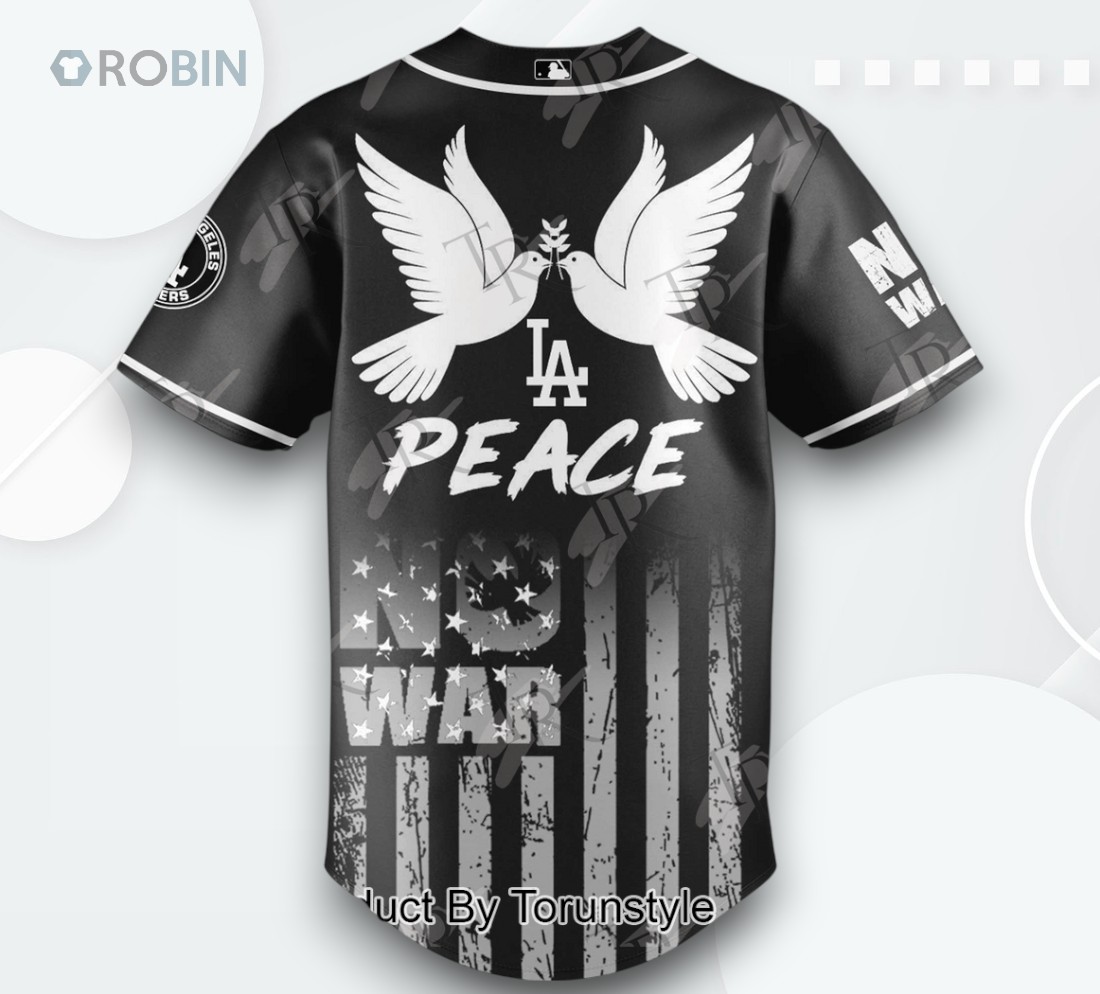 Los Angeles Dodgers X Peace 2025 Limited Edition Baseball Jersey Los Angeles Dodgers X Peace 2025 Limited Edition Baseball Jersey