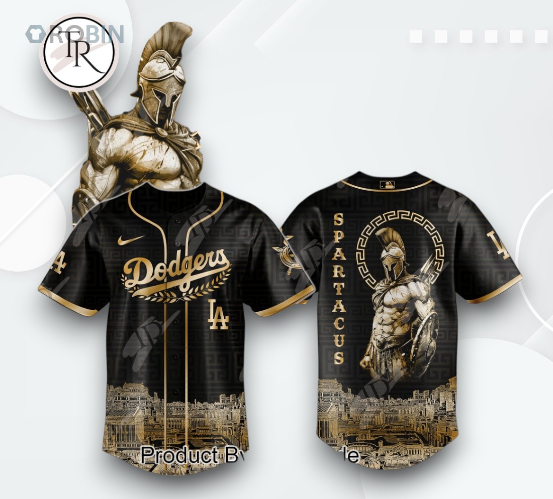 Los Angeles Dodgers X Spartacus 2025 Limited Edition Baseball Jersey Los Angeles Dodgers X Spartacus 2025 Limited Edition Baseball Jersey