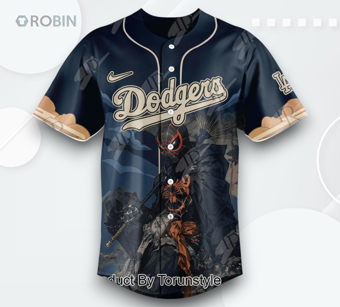 Los Angeles Dodgers X Spiderman Japan 2025 Special Edition Baseball Jersey Los Angeles Dodgers X Spiderman Japan 2025 Special Edition Baseball Jersey