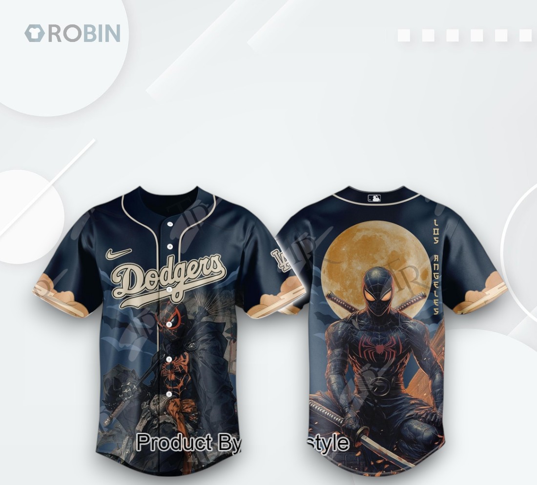 Los Angeles Dodgers X Spiderman Japan 2025 Special Edition Baseball Jersey Los Angeles Dodgers X Spiderman Japan 2025 Special Edition Baseball Jersey