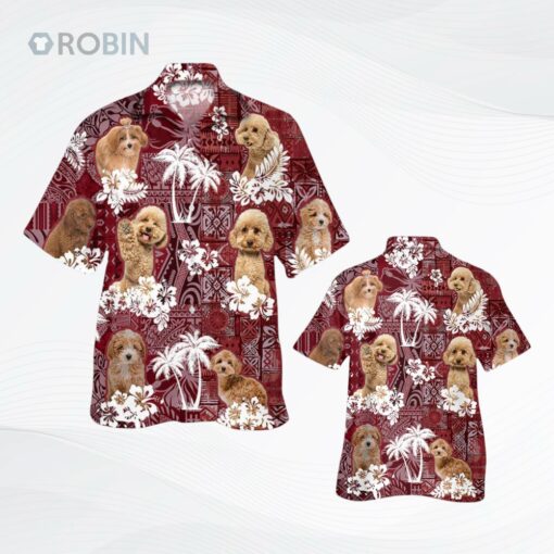 Maltipoo Hawaiian Shirt, Dog Hawaiian Shirt, Gift For Dog Lovers