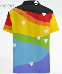 Men’s Casual Button Down Hawaiian Shirt Pride Month Rainbow Lgbt Print Summer Hawaiian Shirts Beach Shirts Gift Men’s Casual Button Down Hawaiian Shirt Pride Month Rainbow Lgbt Print Summer Hawaiian Shirts Beach Shirts Gift