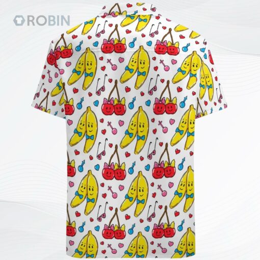 Men’s Casual Button Down Short Sleeve Shirt Pride Month Rainbow LGBT Print Summer Hawaiian Shirts Beach Shirts Gift