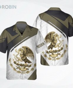 Mexico Hawaiian Shirt, 3D Full Printed Mexican Aloha Beach Hawaii Shirts